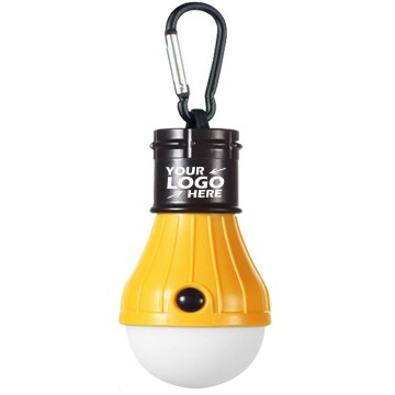 Camping LED Tent Light Lamp with Carabiner